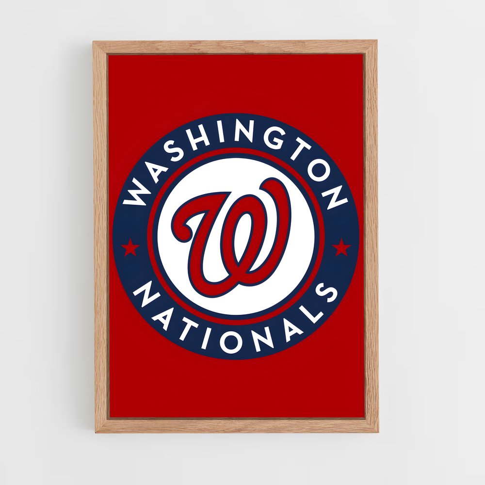 Poster Washington de nationals – affiche Baseball (vue 4)